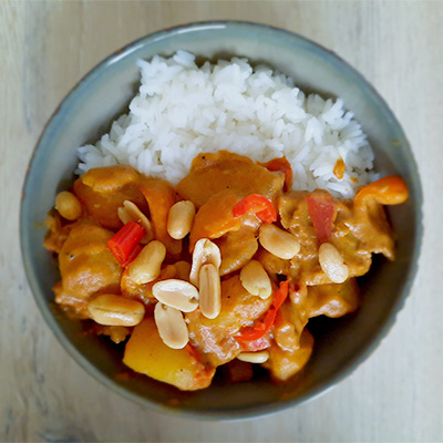 thaise massamancurry