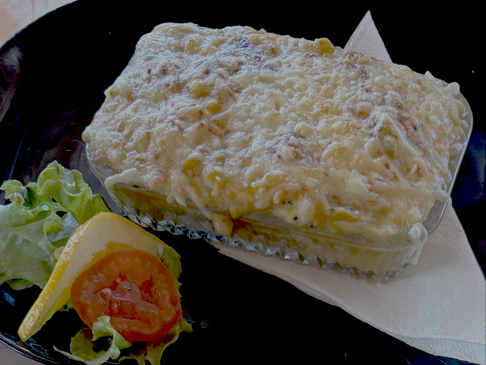 gratin de citrouille uit la reunion